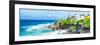 ¡Viva Mexico! Panoramic Collection - Isla Mujeres Coastline VI-Philippe Hugonnard-Framed Photographic Print