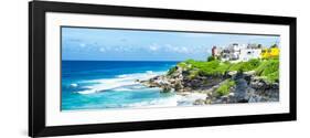 ¡Viva Mexico! Panoramic Collection - Isla Mujeres Coastline VI-Philippe Hugonnard-Framed Photographic Print