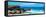 ¡Viva Mexico! Panoramic Collection - Isla Mujeres Coastline VII-Philippe Hugonnard-Framed Stretched Canvas