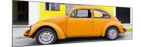 ¡Viva Mexico! Panoramic Collection - Light Orange VW Beetle Car-Philippe Hugonnard-Mounted Photographic Print