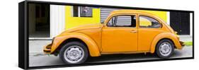 ¡Viva Mexico! Panoramic Collection - Light Orange VW Beetle Car-Philippe Hugonnard-Framed Stretched Canvas