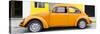 ¡Viva Mexico! Panoramic Collection - Light Orange VW Beetle Car-Philippe Hugonnard-Stretched Canvas