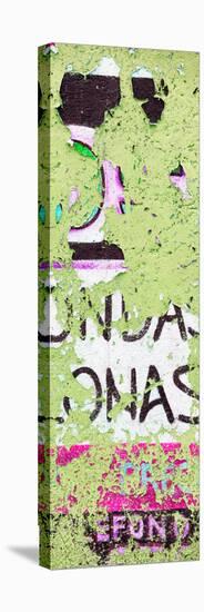 ¡Viva Mexico! Panoramic Collection - Lime Green Street Wall Art-Philippe Hugonnard-Stretched Canvas