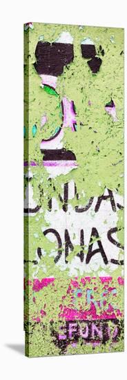 ¡Viva Mexico! Panoramic Collection - Lime Green Street Wall Art-Philippe Hugonnard-Stretched Canvas