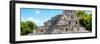 ¡Viva Mexico! Panoramic Collection - Maya Archaeological Site - Campeche III-Philippe Hugonnard-Framed Photographic Print