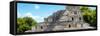 ¡Viva Mexico! Panoramic Collection - Maya Archaeological Site - Campeche III-Philippe Hugonnard-Framed Stretched Canvas