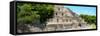 ¡Viva Mexico! Panoramic Collection - Maya Archaeological Site - Campeche VI-Philippe Hugonnard-Framed Stretched Canvas