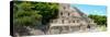 ¡Viva Mexico! Panoramic Collection - Maya Archaeological Site - Campeche VI-Philippe Hugonnard-Stretched Canvas