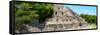 ¡Viva Mexico! Panoramic Collection - Maya Archaeological Site - Campeche VI-Philippe Hugonnard-Framed Stretched Canvas