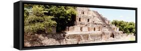 ¡Viva Mexico! Panoramic Collection - Maya Archaeological Site - Campeche VIII-Philippe Hugonnard-Framed Stretched Canvas