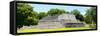 ¡Viva Mexico! Panoramic Collection - Maya Archaeological Site - Edzna II-Philippe Hugonnard-Framed Stretched Canvas