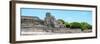 ¡Viva Mexico! Panoramic Collection - Maya Archaeological Site - Edzna III-Philippe Hugonnard-Framed Photographic Print