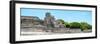 ¡Viva Mexico! Panoramic Collection - Maya Archaeological Site - Edzna III-Philippe Hugonnard-Framed Photographic Print