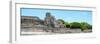 ¡Viva Mexico! Panoramic Collection - Maya Archaeological Site - Edzna III-Philippe Hugonnard-Framed Photographic Print