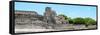 ¡Viva Mexico! Panoramic Collection - Maya Archaeological Site - Edzna III-Philippe Hugonnard-Framed Stretched Canvas