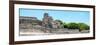 ¡Viva Mexico! Panoramic Collection - Maya Archaeological Site - Edzna III-Philippe Hugonnard-Framed Photographic Print