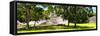 ¡Viva Mexico! Panoramic Collection - Maya Archaeological Site - Edzna IX-Philippe Hugonnard-Framed Stretched Canvas