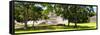 ¡Viva Mexico! Panoramic Collection - Maya Archaeological Site - Edzna IX-Philippe Hugonnard-Framed Stretched Canvas