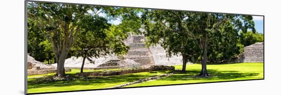 ¡Viva Mexico! Panoramic Collection - Maya Archaeological Site - Edzna IX-Philippe Hugonnard-Mounted Photographic Print