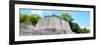 ¡Viva Mexico! Panoramic Collection - Maya Archaeological Site - Edzna VI-Philippe Hugonnard-Framed Photographic Print