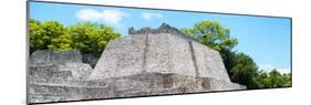 ¡Viva Mexico! Panoramic Collection - Maya Archaeological Site - Edzna VI-Philippe Hugonnard-Mounted Photographic Print