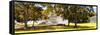 ¡Viva Mexico! Panoramic Collection - Maya Archaeological Site - Edzna XI-Philippe Hugonnard-Framed Stretched Canvas