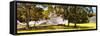 ¡Viva Mexico! Panoramic Collection - Maya Archaeological Site - Edzna XI-Philippe Hugonnard-Framed Stretched Canvas