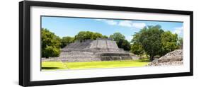 ¡Viva Mexico! Panoramic Collection - Maya Archaeological Site - Edzna-Philippe Hugonnard-Framed Photographic Print