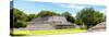 ¡Viva Mexico! Panoramic Collection - Maya Archaeological Site - Edzna-Philippe Hugonnard-Stretched Canvas