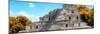 ¡Viva Mexico! Panoramic Collection - Maya Archaeological Site with Fall Colors - Campeche II-Philippe Hugonnard-Mounted Photographic Print