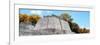 ¡Viva Mexico! Panoramic Collection - Maya Archaeological Site with Fall Colors - Edzna-Philippe Hugonnard-Framed Photographic Print