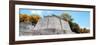 ¡Viva Mexico! Panoramic Collection - Maya Archaeological Site with Fall Colors - Edzna-Philippe Hugonnard-Framed Photographic Print