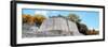 ¡Viva Mexico! Panoramic Collection - Maya Archaeological Site with Fall Colors - Edzna-Philippe Hugonnard-Framed Photographic Print