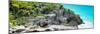 ¡Viva Mexico! Panoramic Collection - Mayan Archaeological Site with Iguana-Philippe Hugonnard-Mounted Photographic Print