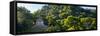 ¡Viva Mexico! Panoramic Collection - Mayan Ruins in Palenque at Sunrise-Philippe Hugonnard-Framed Stretched Canvas