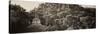 ¡Viva Mexico! Panoramic Collection - Mayan Ruins in Palenque at Sunrise-Philippe Hugonnard-Stretched Canvas