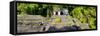 ¡Viva Mexico! Panoramic Collection - Mayan Ruins in Palenque II-Philippe Hugonnard-Framed Stretched Canvas