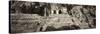 ¡Viva Mexico! Panoramic Collection - Mayan Ruins in Palenque-Philippe Hugonnard-Stretched Canvas