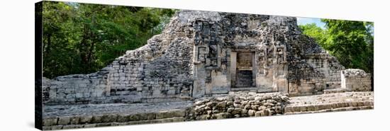 ¡Viva Mexico! Panoramic Collection - Mayan Ruins-Philippe Hugonnard-Stretched Canvas