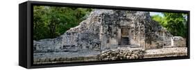 ¡Viva Mexico! Panoramic Collection - Mayan Ruins-Philippe Hugonnard-Framed Stretched Canvas