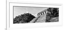 ¡Viva Mexico! Panoramic Collection - Mayan Temple of Inscriptions - Palenque II-Philippe Hugonnard-Framed Photographic Print