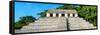 ¡Viva Mexico! Panoramic Collection - Mayan Temple of Inscriptions - Palenque III-Philippe Hugonnard-Framed Stretched Canvas