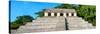 ¡Viva Mexico! Panoramic Collection - Mayan Temple of Inscriptions - Palenque III-Philippe Hugonnard-Stretched Canvas