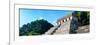 ¡Viva Mexico! Panoramic Collection - Mayan Temple of Inscriptions - Palenque-Philippe Hugonnard-Framed Photographic Print