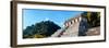 ¡Viva Mexico! Panoramic Collection - Mayan Temple of Inscriptions with Fall Colors-Philippe Hugonnard-Framed Photographic Print