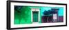 ¡Viva Mexico! Panoramic Collection - Mexican Colorful Facades I-Philippe Hugonnard-Framed Photographic Print