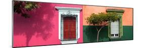 ¡Viva Mexico! Panoramic Collection - Mexican Colorful Facades II-Philippe Hugonnard-Mounted Photographic Print