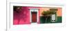 ¡Viva Mexico! Panoramic Collection - Mexican Colorful Facades II-Philippe Hugonnard-Framed Photographic Print