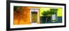 ¡Viva Mexico! Panoramic Collection - Mexican Colorful Facades IV-Philippe Hugonnard-Framed Photographic Print