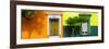 ¡Viva Mexico! Panoramic Collection - Mexican Colorful Facades IV-Philippe Hugonnard-Framed Photographic Print